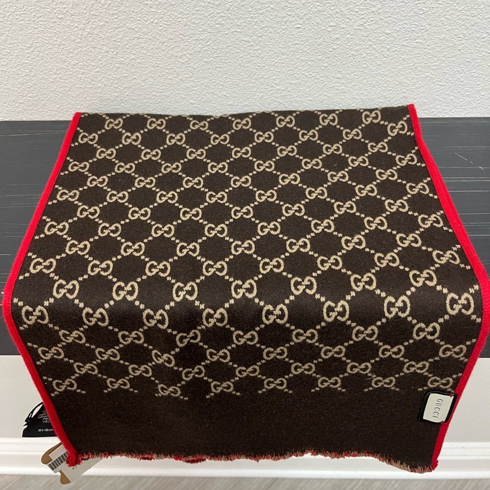 Gucci Scarf Red